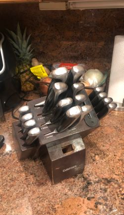 16pc cuisinart knife set