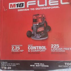 Milwaukee M18 Fuel 1/2" Router Tool Only!!!