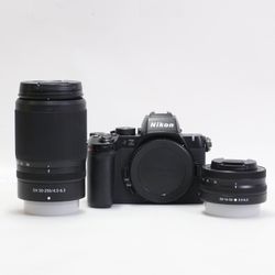 Nikon Z50 II Mirrorless Camera w 16-50mm and 50-250mm lens