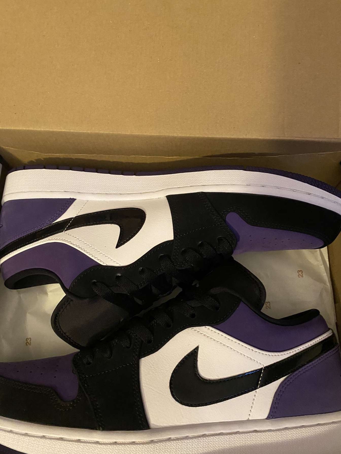 Air Jordan 1 Low “Court Purple”