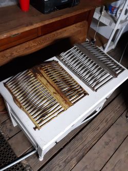 Two Vintage Tractor Grills 30s To 50s Era