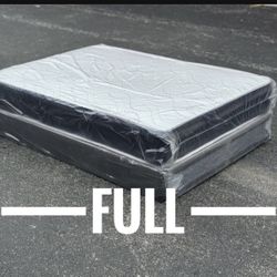 NEW Mattress Full Size With Box Spring // Offer  🚚