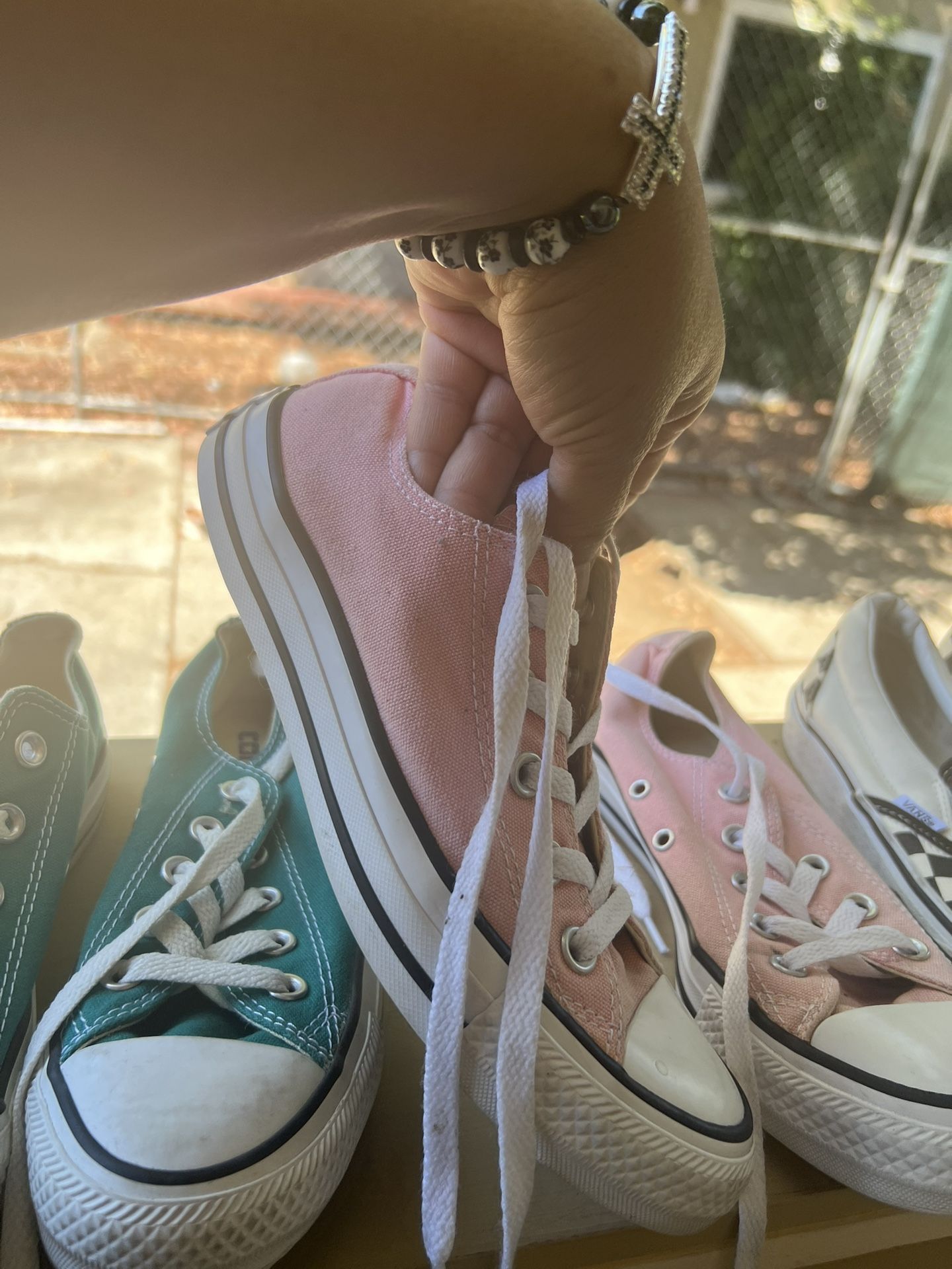 Pink Converse