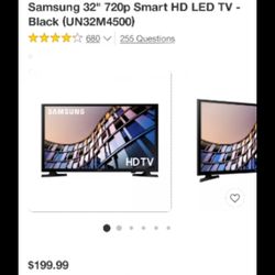 Samsung 32" Smart TV 