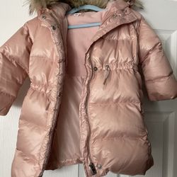 Girls Cold Control Puffer Parks Size 4