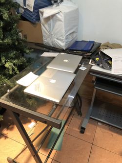 Glass Desk