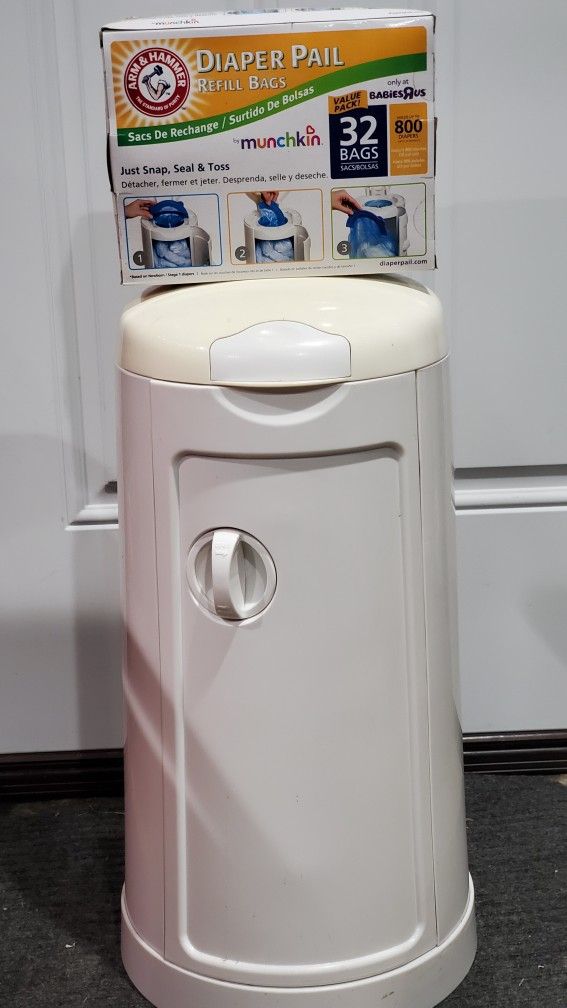Diaper Pail (Snap, Seal And Toss)
