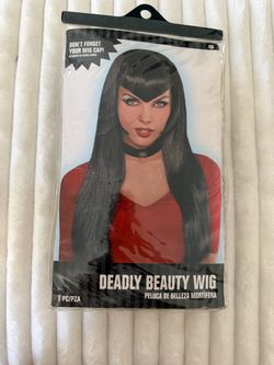 Black log wig
