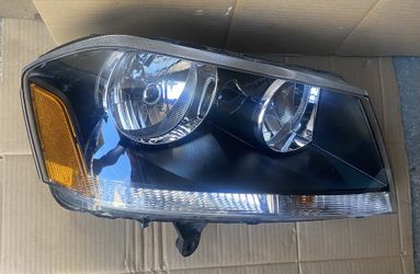 Dodge Avenger Right Headlight 08 to 14 Dark Background Factory Oem