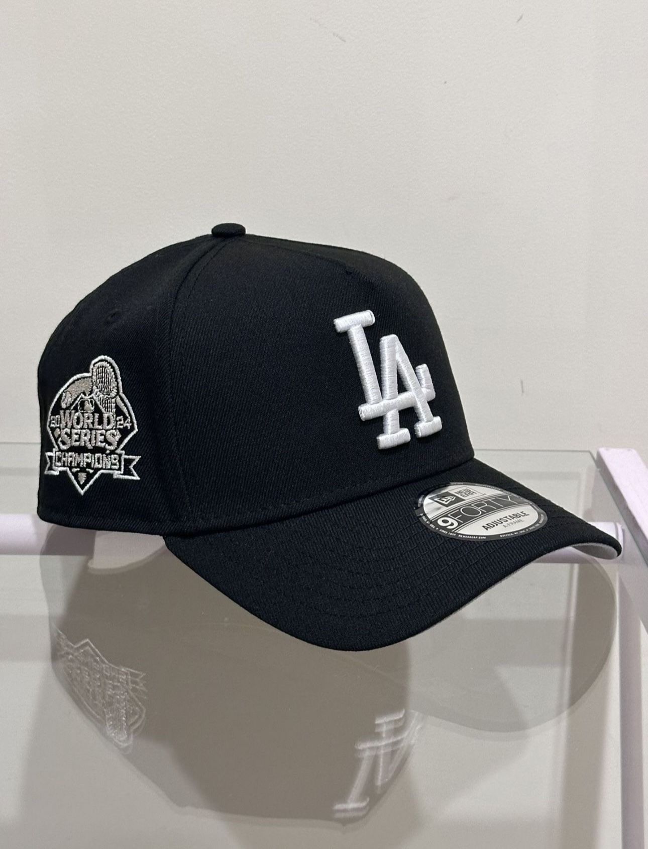 New Era 9FORTY A Frame 2024 World Series Champions Los Angeles Dodgers Hat