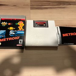 Metroid GBA Classic NES Series CIB