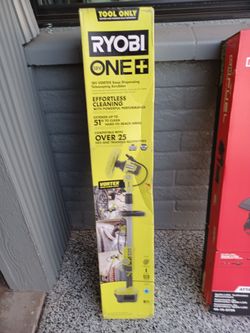 Ryobi 18V ONE+ Vortex Telescoping Scrubber Tool Only