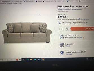Ashley beautiful Large 3 seaters sofa $150 Free