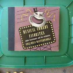 Vintage Musical Comedy Favorites Records Complete