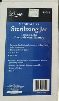 Medium Sterilizing Jar 