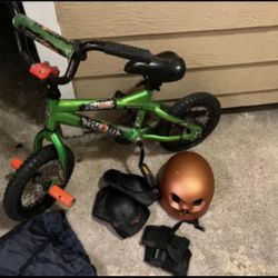 Small Kids Bike N Accessories 