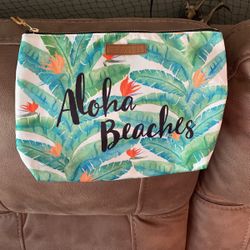PuraVida “Aloha Beaches” Zipped Bag