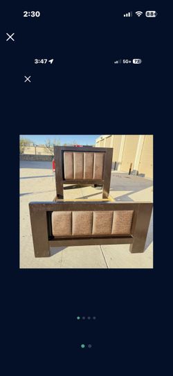 🎁Beautiful Queen size bedroom set:  Bed frame, dresser/6 drawer🎁