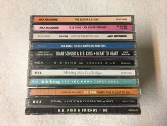 B.B. KING CD'S