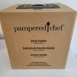 Pampered Chef Quick Cooker BRAND NEW, Never Used In Original Box