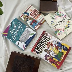 Lot Of Journals ,2 Magna Drawing And Brush Lettering Practice,