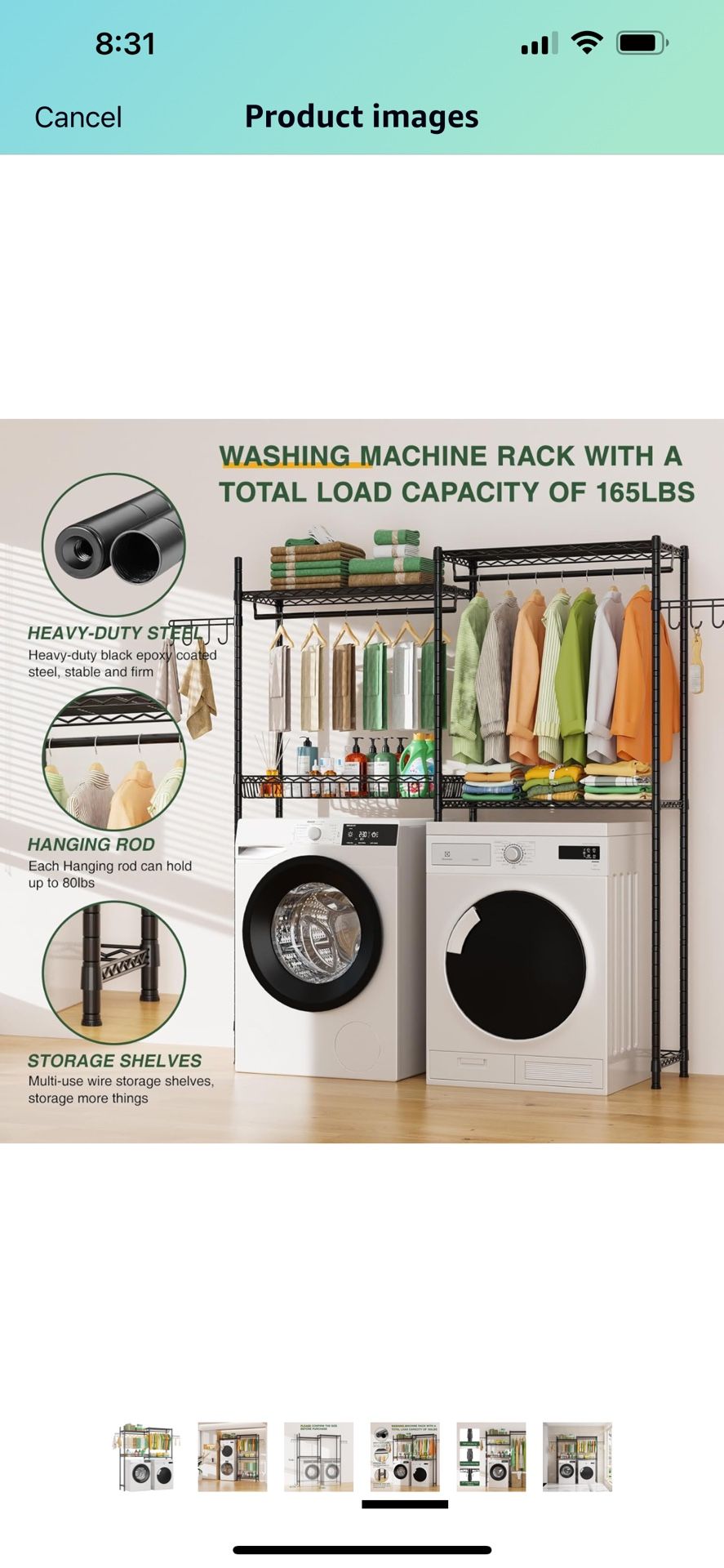 Laundry Storage/dry Rack