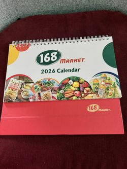 2026 Table Stand Calendar-9.5”x7”