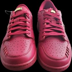 Air Jordan 1 Low Method of Make 'Gym Red/Metallic Gold