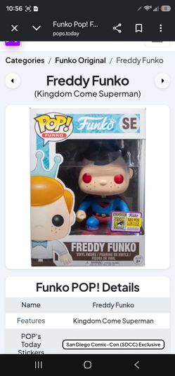 Freddy funko superman