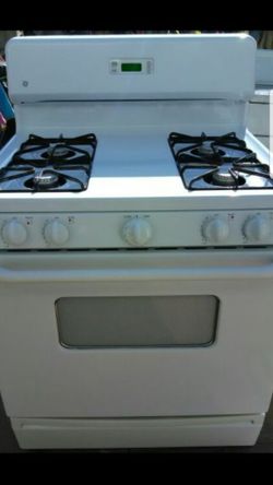 GE Gas stove.