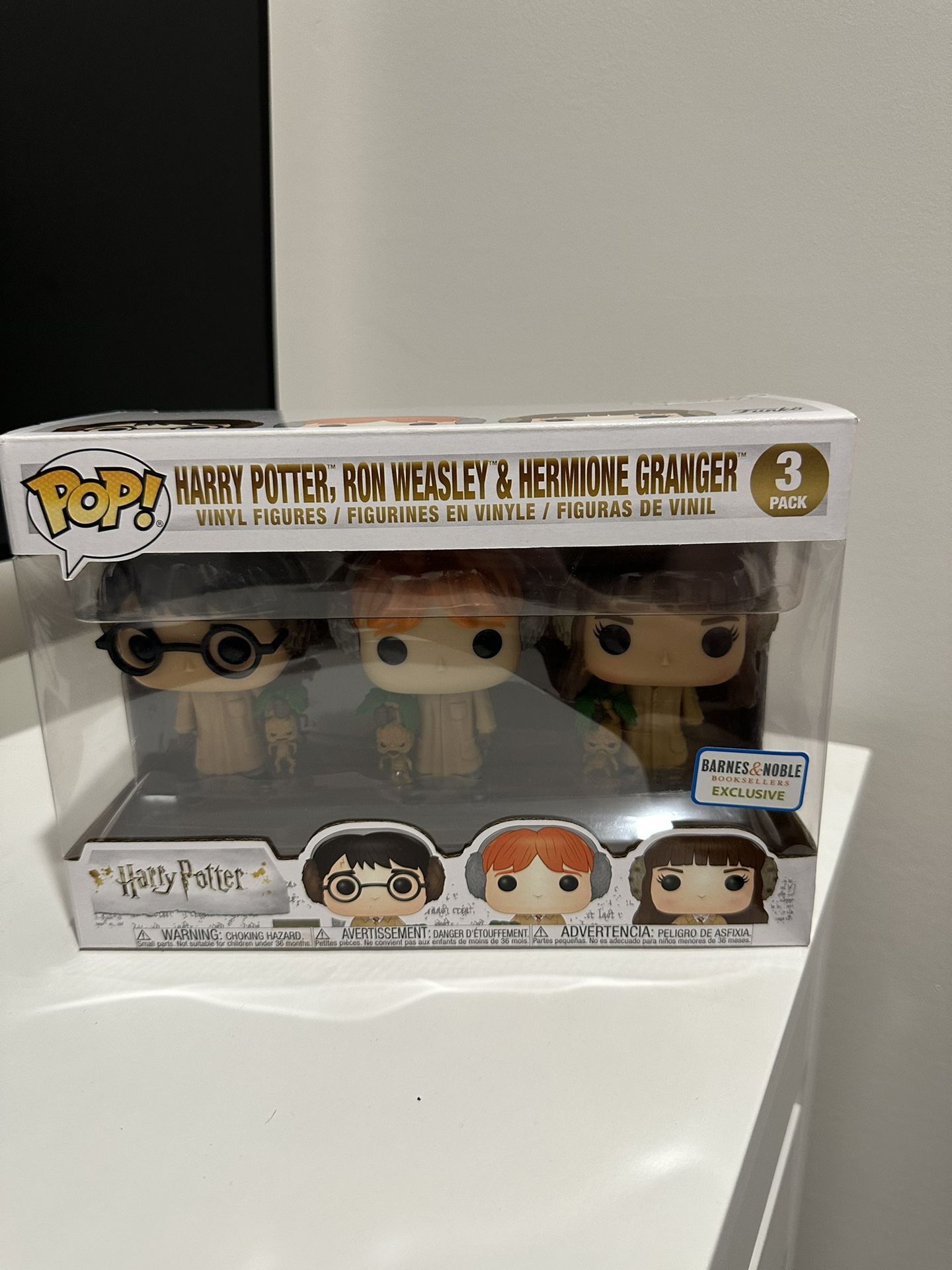 Funko Pop Harry Potter Ron Weasley Hermione Granger