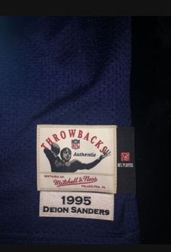 Deion Sanders Jersey Mitchell And Ness Authentic Throwback Jersey Read for  Sale in Pomona, CA - OfferUp