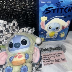 Stitch Eating Something Before Sleep *Confirmed Pizza