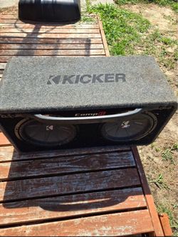 12" KICKER COMPETITION w/1200watt Amp.