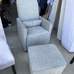 Dutailier Glider And Ottoman