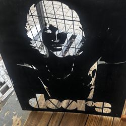Jim Morrison Metal Cut Out (The Doors) 