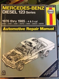 1976-85 Mercedes Diesel repair manual