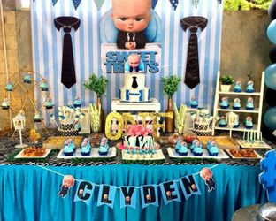 Boss Baby Candy Table