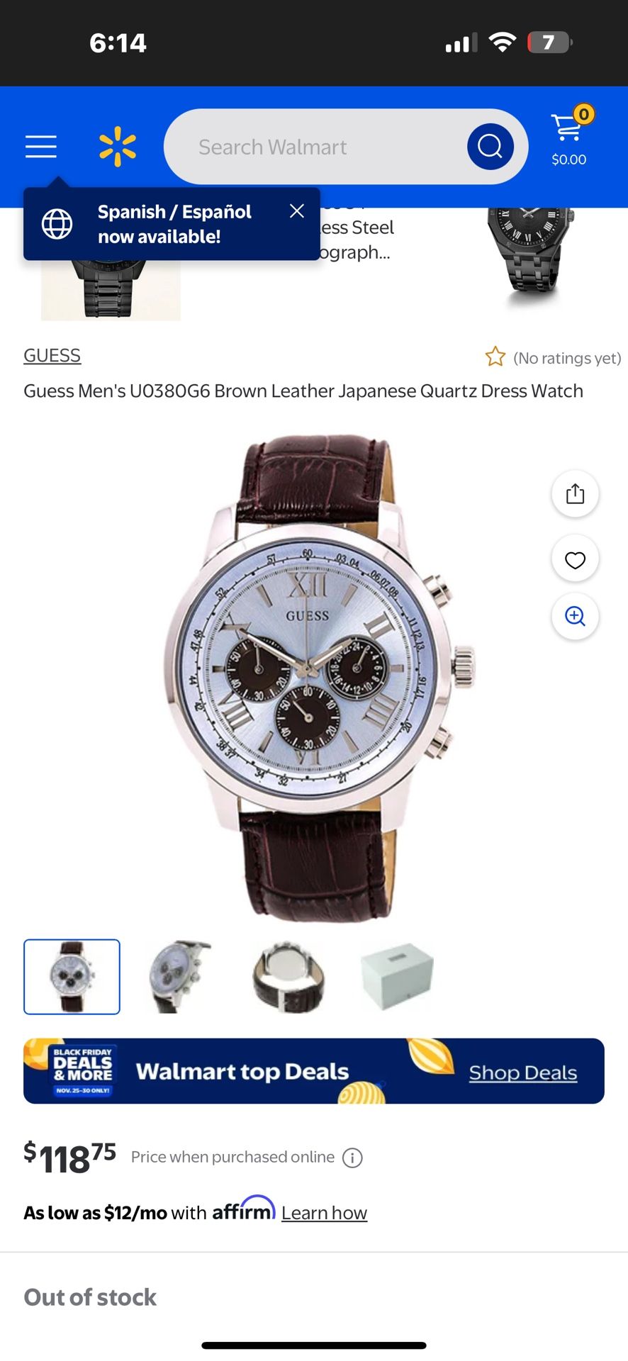 Guess Men’s Watch