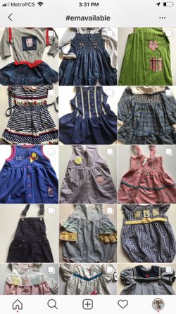 Vintage kids clothes girl dress romper toddler