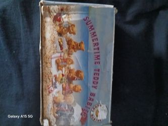 Summertime, Teddy babies.\nOpen box, still and original wrapping https://offerup.com/redirect/?o=cGFwZXIuTmV3 condition box is worn