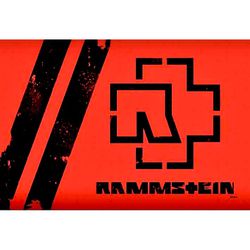 Rammstein Logo, Embroidered RED Flag Iron On patch for Sale in