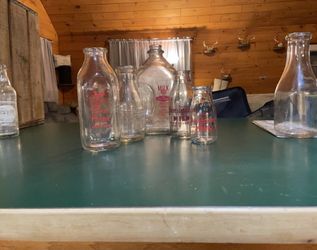 Vintage Milk/soda Bottles