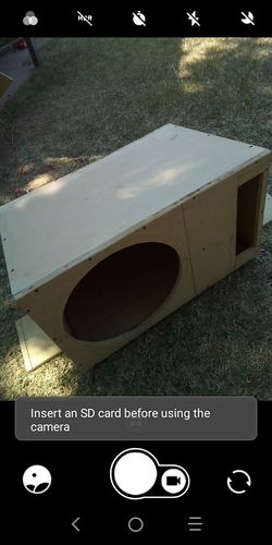Box for a single 18 inch sub