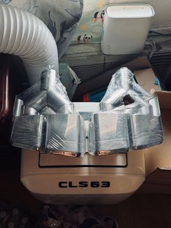 CLS 63 CLS 550 AMG style quad exhaust tips