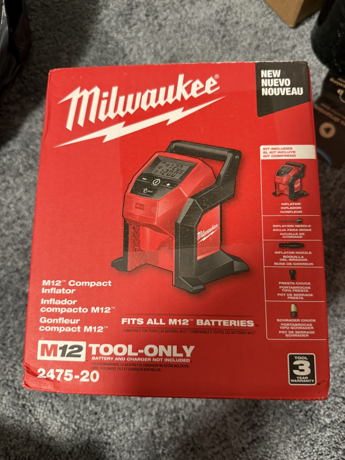 M12 Inflator