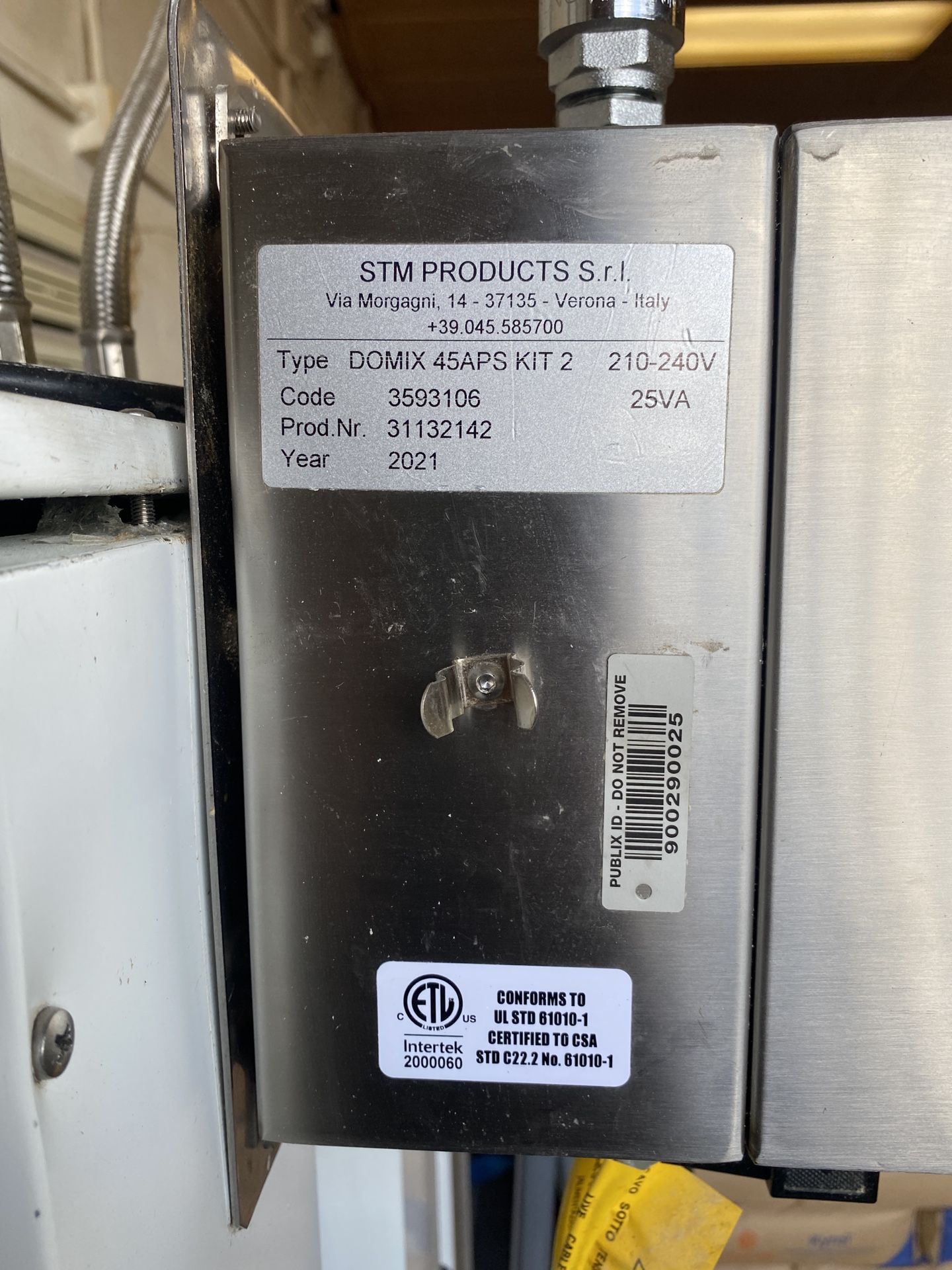 Water Chiller And Meter For Bakeries