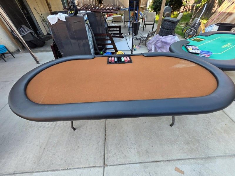 Poker Table-foldable Legs