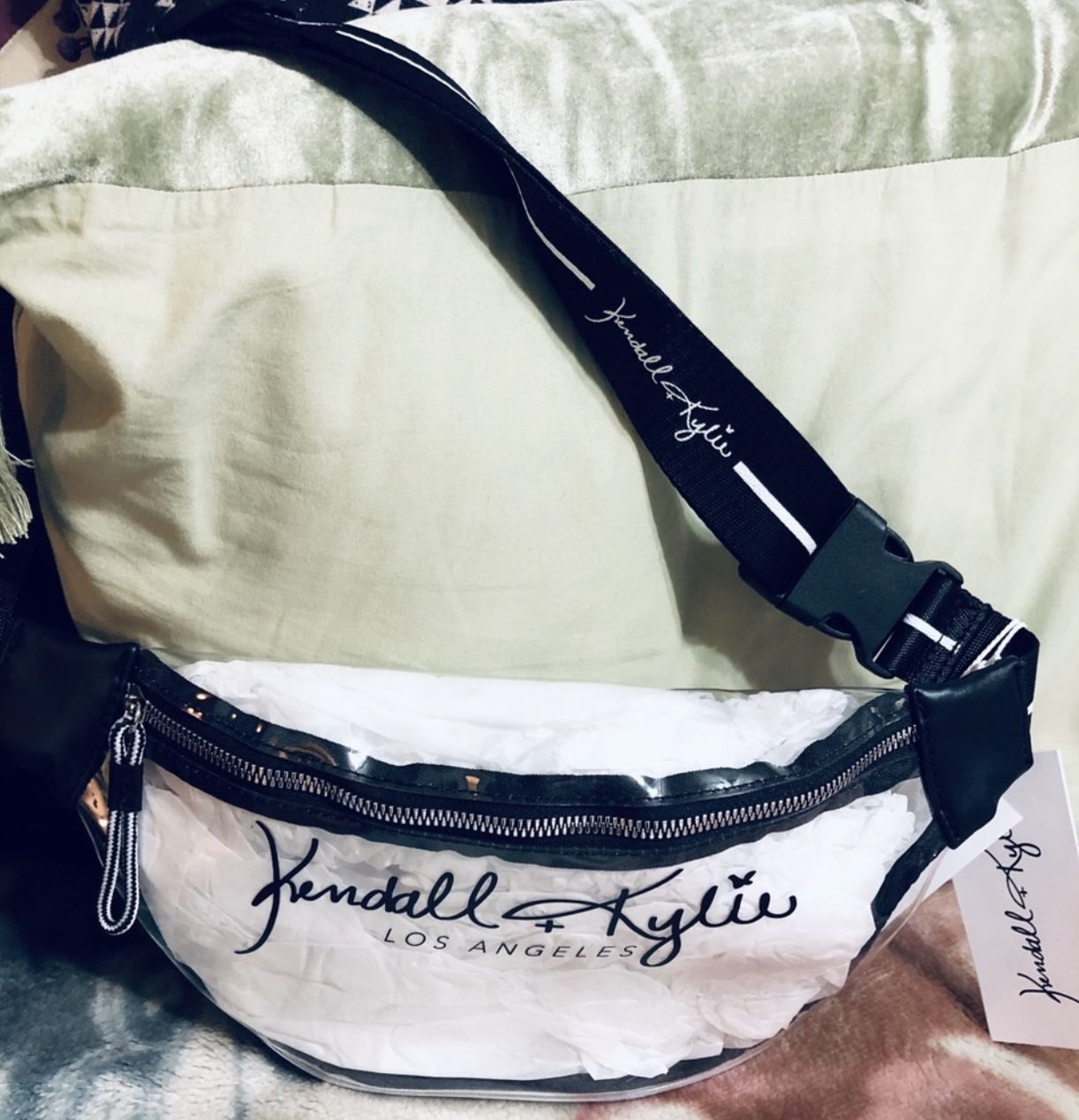 Genuine Kendall & Kylie Clear Waist Bag (Brand New With Tags) 