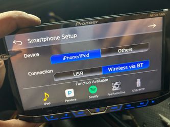 Pioneer avh-x5800bhs double din car radio
